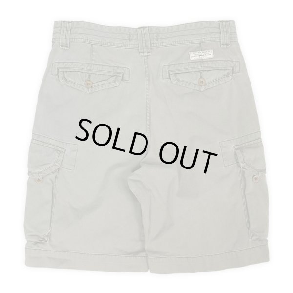 画像2: 00's Polo Ralph Lauren チノカーゴショーツ "W32 / OLIVE" (2)