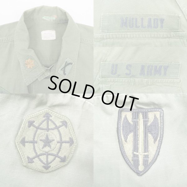 画像4: 60's US.ARMY ジャングルファティーグジャケット “5th / XS-REGULAR” (4)