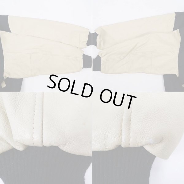 画像5: 90's MV SPORT レザー切り替えスタジャン “MADE IN USA” (5)