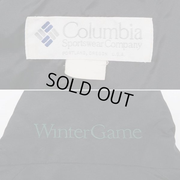 画像3: 90's Columbia ナイロンジャケット "Winter Game / BLACK" (3)