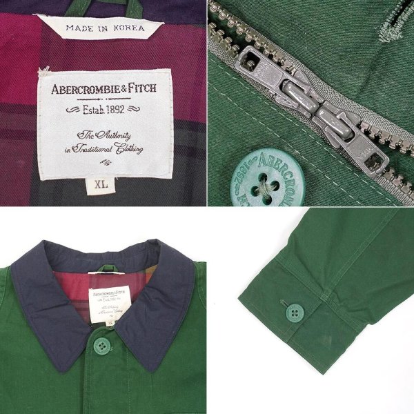 画像3: 00's ABERCROMBIE & FITCH フィールドコート (3)