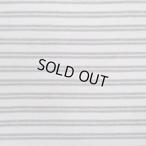 画像4: 90's Puritan マルチボーダー柄 Tシャツ “GRAY × WHITE” (4)