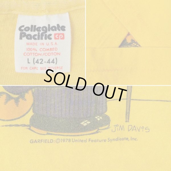 画像3: 70's Garfield キャラクタープリントTシャツ “MADE IN USA” (3)