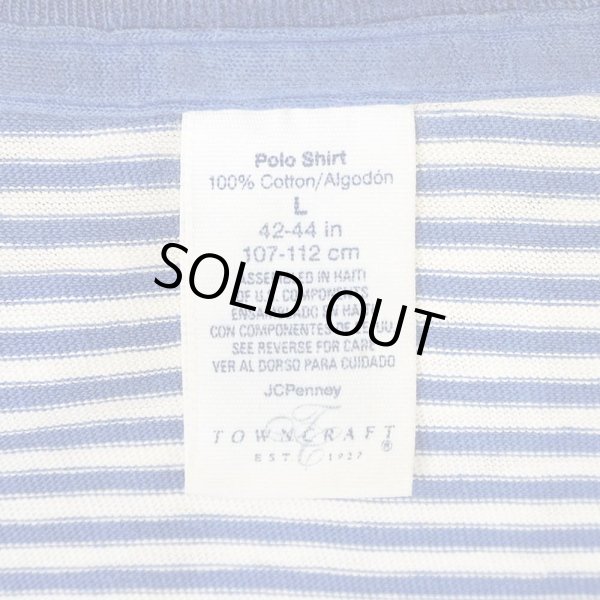 画像2: 90's TOWNCRAFT ボーダー ポケットTシャツ (2)