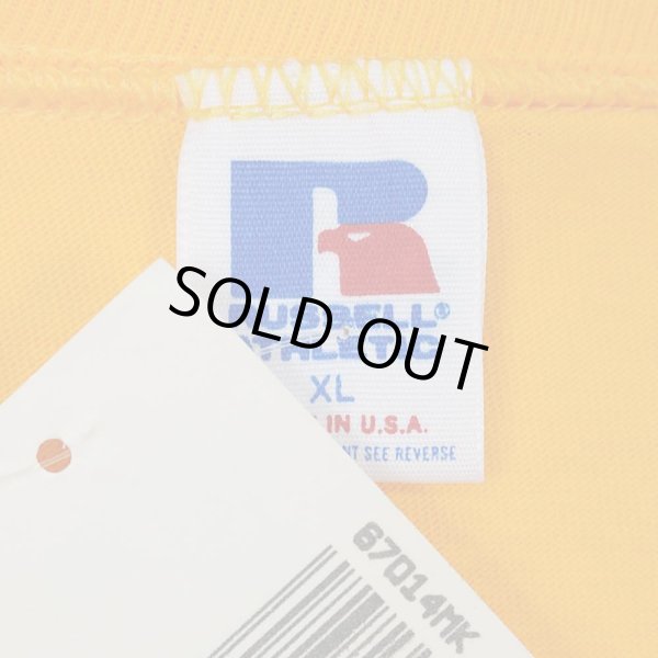 画像3: 80's RUSSELL カレッジプリントTシャツ "DEADSTOCK / MADE IN USA" (3)