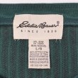 画像2: 90's Eddie Bauer ストライプ柄 ヘンリーネックカットソー "白タグ" (2)