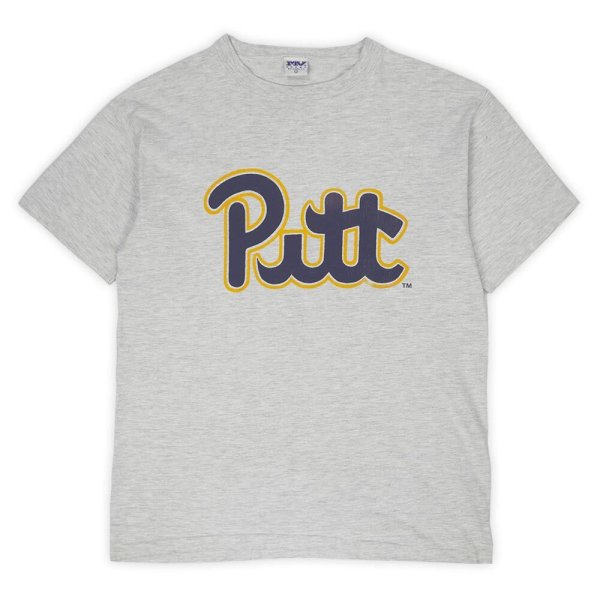 画像1: 90's Pittburgh カレッジプリントTシャツ "MADE IN USA / MV SPORT Body" (1)
