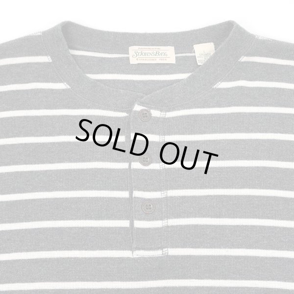 画像3: 90's ST JOHN'S BAY ボーダー柄 ヘンリーネックカットソー (3)