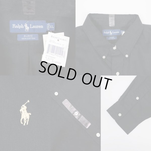 画像3: 90's Polo Ralph Lauren ボタンダウンシャツ "BLAKE / DEADSTOCK" (3)