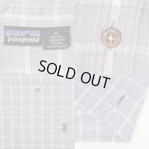 画像3: 90-00's Patagonia S/S シアサッカーシャツ (3)