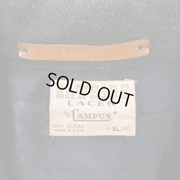 画像3: 50-60's CAMPUS レースアップ ウールシャツ “RAWHIDE LACER / MADE IN USA” (3)