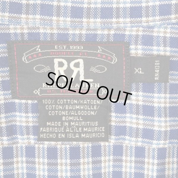 90's RRL S/S オープンカラーシャツ 