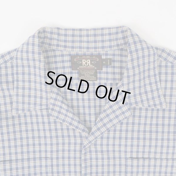 画像3: 90's RRL S/S オープンカラーシャツ "三ツ星タグ" (3)