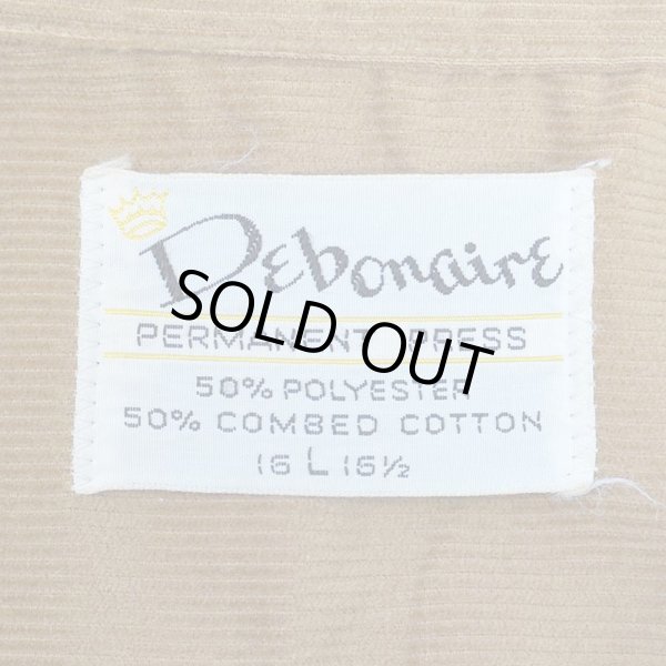 画像3: 60-70's Debonaire コーデュロイ オープンカラーシャツ (3)