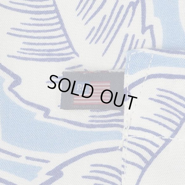 画像4: 90's POLO JEANS S/S 総柄 オープンカラー レーヨンシャツ (4)