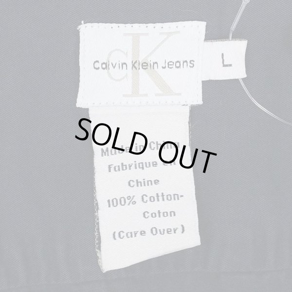画像2: 90's Calvin Klein バンドカラーシャツ (2)