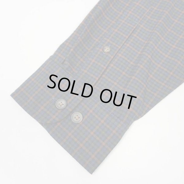 画像4: 00's ST JOHN'S BAY フランネル ボタンダウンシャツ "Navy Plaid / DEADSTOCK" (4)