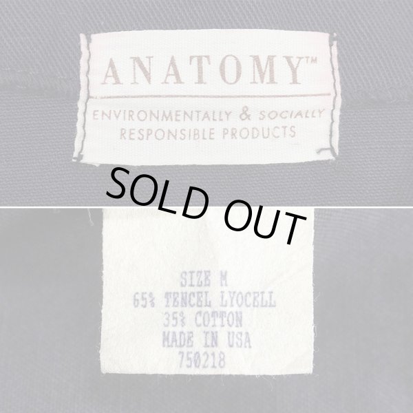 画像2: 90's ANATONY プルオーバーシャツ "MADE IN USA / FADE NAVY" (2)