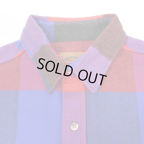 画像3: 90's ST JOHN'S BAY ブロックチェック柄 ヘビーネルシャツ (3)