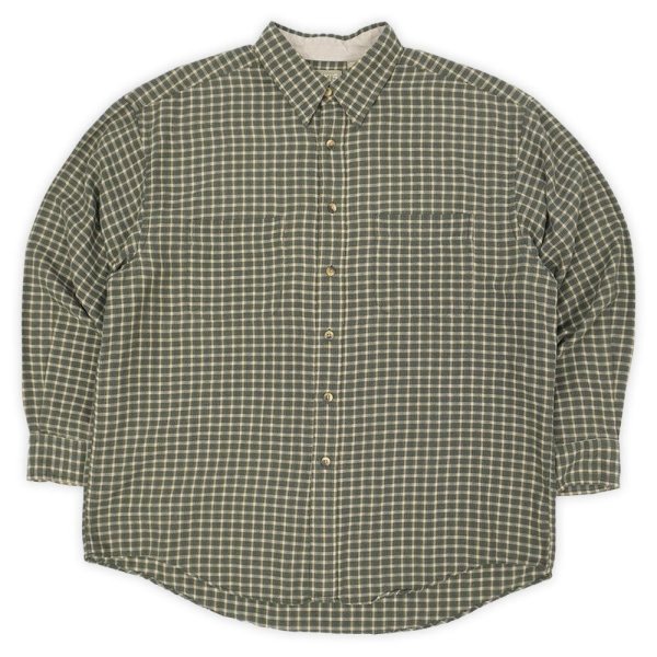 画像1: 90's KHAKI'S by ARROW レギュラーカラーシャツ "Olive Plaid" (1)