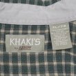 画像2: 90's KHAKI'S by ARROW レギュラーカラーシャツ "Olive Plaid" (2)