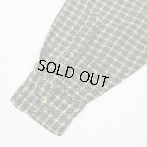 画像4: 90's KHAKI'S by ARROW レギュラーカラーシャツ "Olive Plaid" (4)