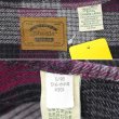 画像2: 90's ST JOHN'S BAY ヘビーネルシャツ “Purple × Black Plaid” (2)