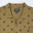 画像3: 00's FILSON × SMOKEY BEAR S/S 総柄 オープンカラーシャツ (3)