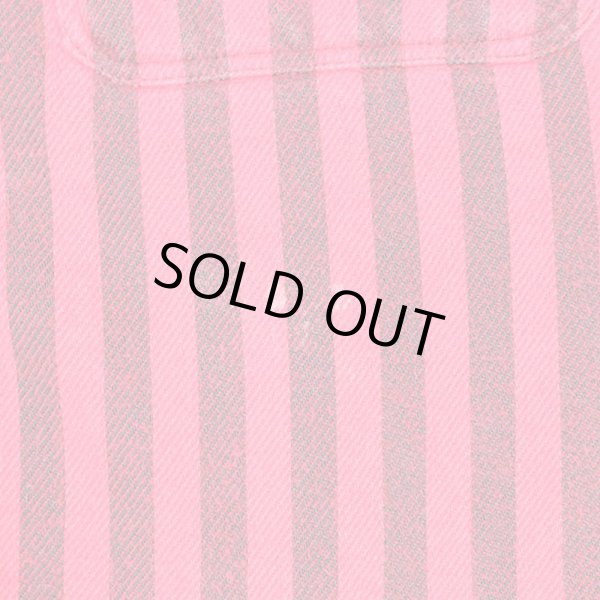 画像4: 90's St. John's Bay ストライプ柄 ヘビーネルシャツ "MADE IN USA" (4)