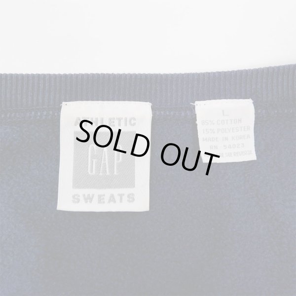 画像2: 90's OLD GAP 前V スウェット (2)