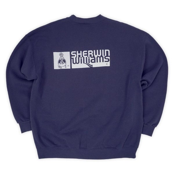 画像2: 90-00's SHERWIN WILLIAMS ロゴプリントスウェット "Lee BODY" (2)