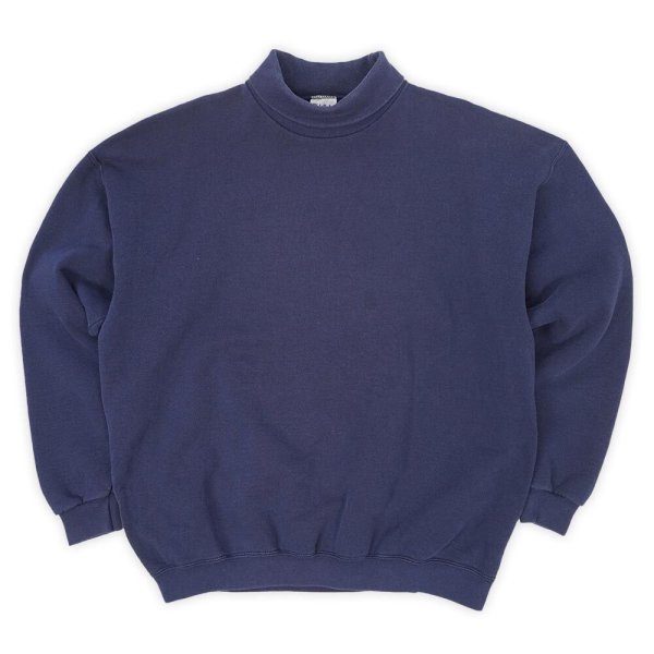 画像1: 90's PLUMA タートルネック ブランクスウェット "MADE IN USA" (1)