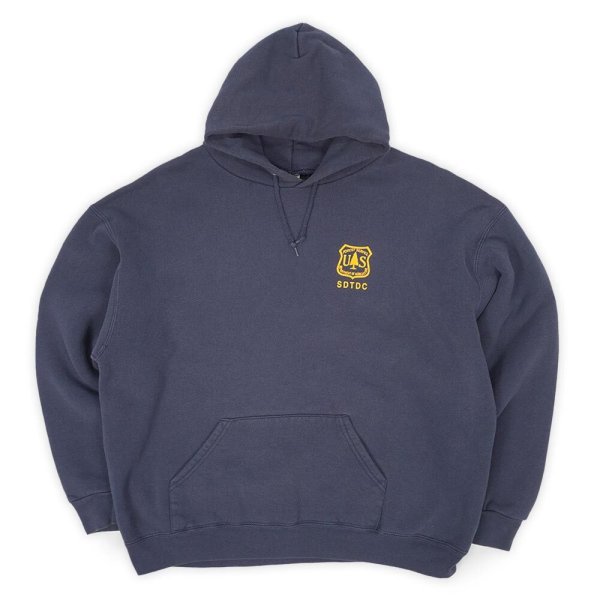 画像1: 90-00's US FOREST SERVICE 両面プリント スウェットパーカー "Lee Body" (1)