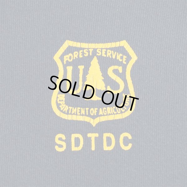 画像4: 90-00's US FOREST SERVICE 両面プリント スウェットパーカー "Lee Body" (4)