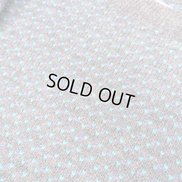 画像4: 80's L.L.BEAN バーズアイ柄 ウールニット "MADE IN NORWAY" (4)