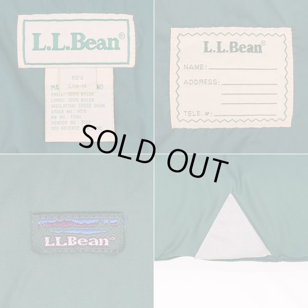 画像3: 90's L.L.Bean ダウンベスト (3)