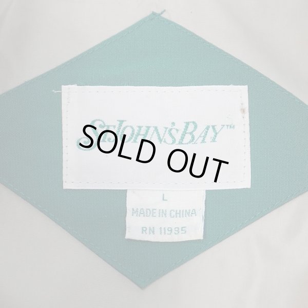 画像2: 90's ST JOHN'S BAY ダウンベスト "GREEN" (2)