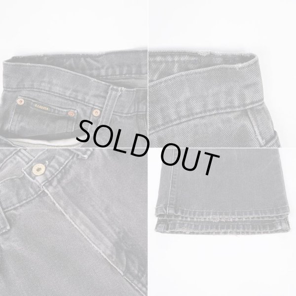 画像5: 90's POLO JEANS ブラックデニムパンツ "W33 L32" (5)