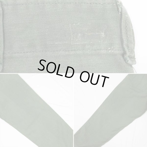 画像5: 60's US.ARMY コットンサテン ベイカーパンツ "W34 L31" (5)