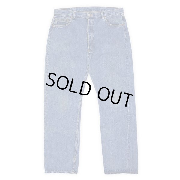 画像1: Late 80's Levi's 501 デニムパンツ "MADE IN USA / W38 L30" (1)