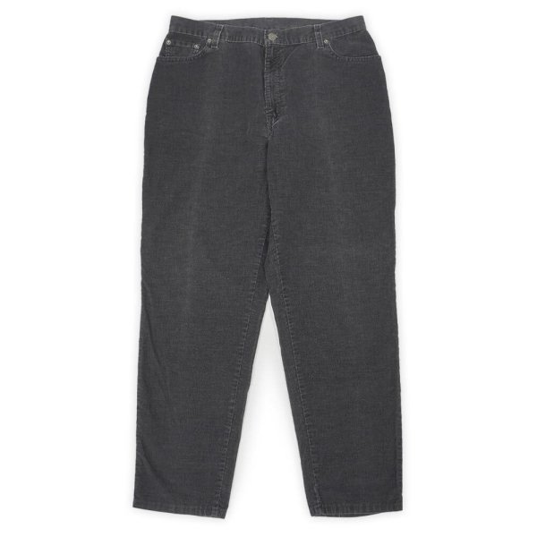画像1: 90-00's Levi's コーデュロイパンツ "BLACK / MADE IN USA / W35 L30相当" (1)