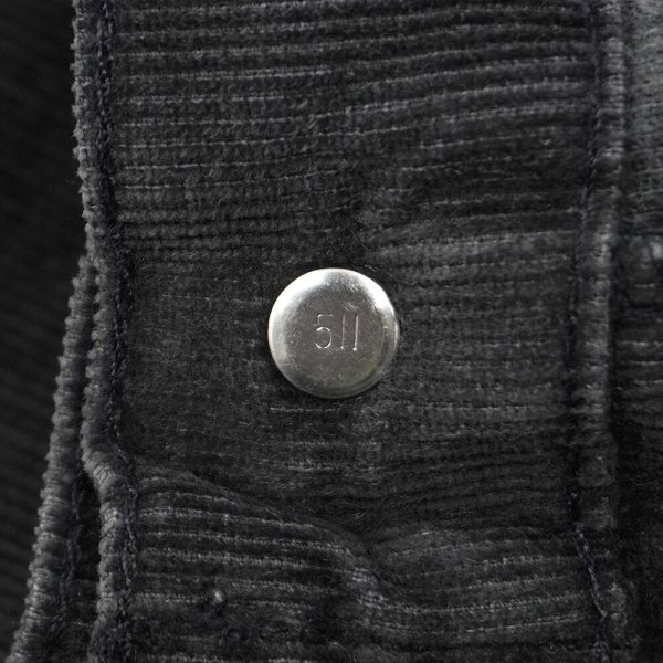 画像5: 90-00's Levi's コーデュロイパンツ "BLACK / MADE IN USA / W35 L30相当" (5)