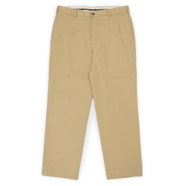 画像1: 00's Brooks Brothers ノータック チノトラウザー "CLARK / W34 L30" (1)