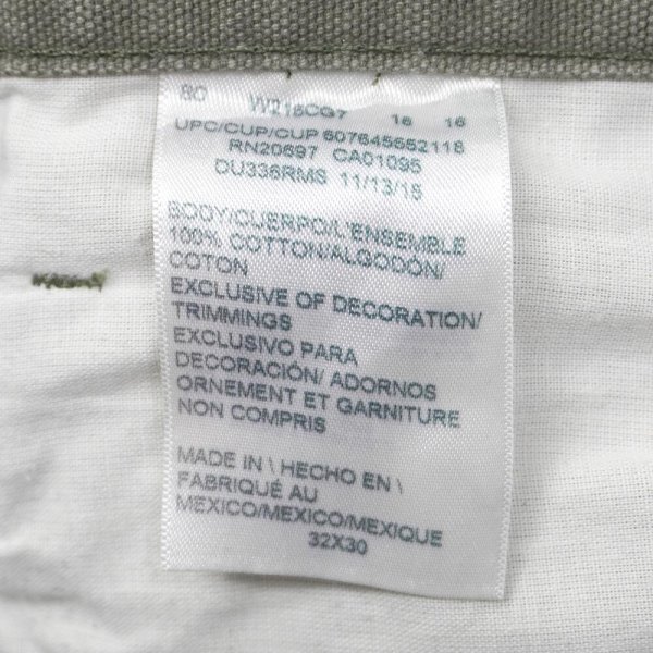 画像3: 00's Dickies ダックペインターパンツ "MOSS GREEN / W32 L30" (3)