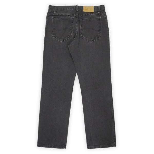 画像2: 90's Lee 200-8908 ブラックデニムパンツ "MADE IN USA / W32 L30" (2)
