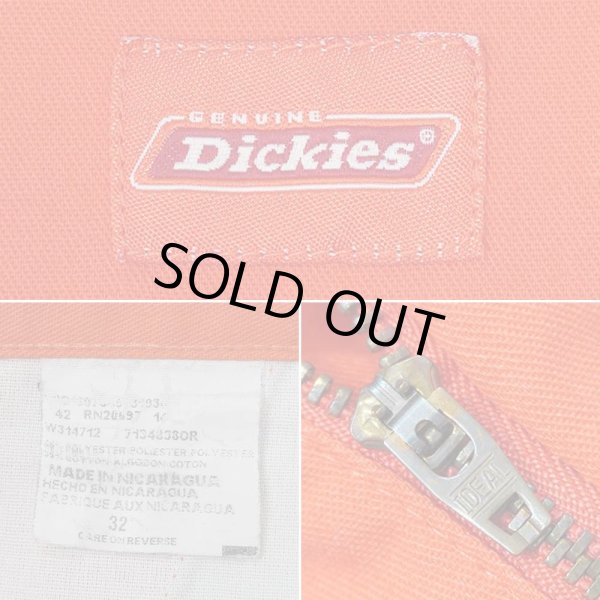 画像3: 00's Dickies ワークショーツ "Orange" (3)