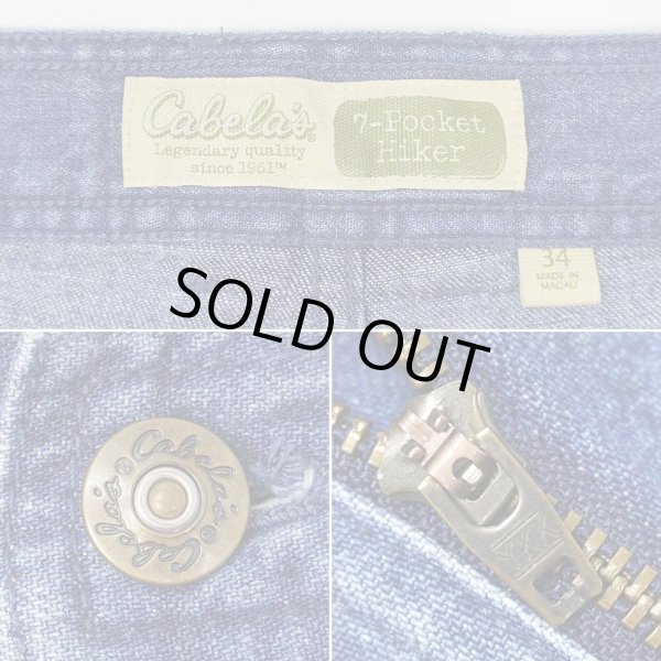 画像4: 00's Cabela's デニムブッシュショーツ (4)