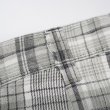 画像5: 90's ARROW 2タック コットンショーツ "GRAY Plaid" (5)