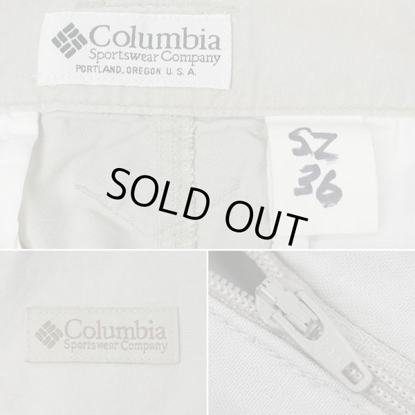 画像3: 00's Columbia 1タック キャンバスカーゴショーツ (3)