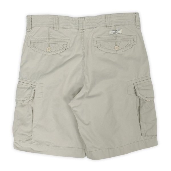 画像2: 00's Polo Ralph Lauren チノカーゴショーツ "W35 / LIGHT BEIGE" (2)